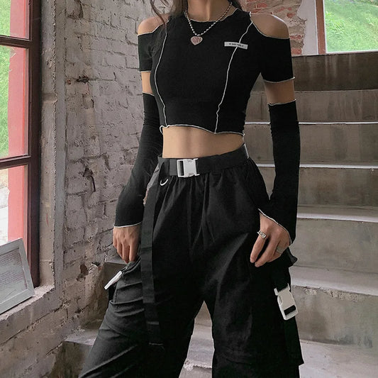 Crop Top Patchwork